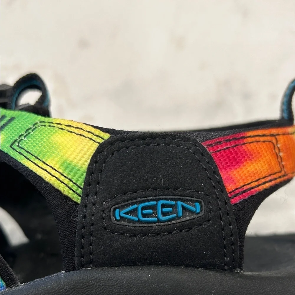Keen Kids' Newport Retro Tye-Dye Adventure Waterproof Sandals